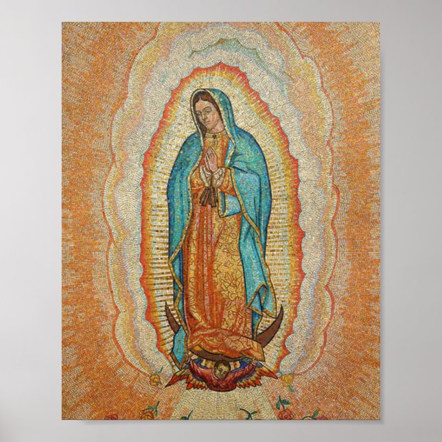Poster Notre Dame De Guadalupe Version (Devant)