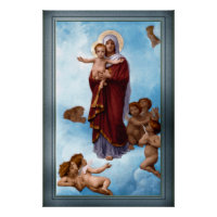 Notre-Dame des Anges par William Bouguereau