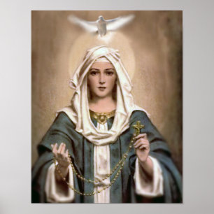 POSTER NOTRE DAME DU ROSARY