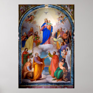 Poster Notre Dame et les Saints