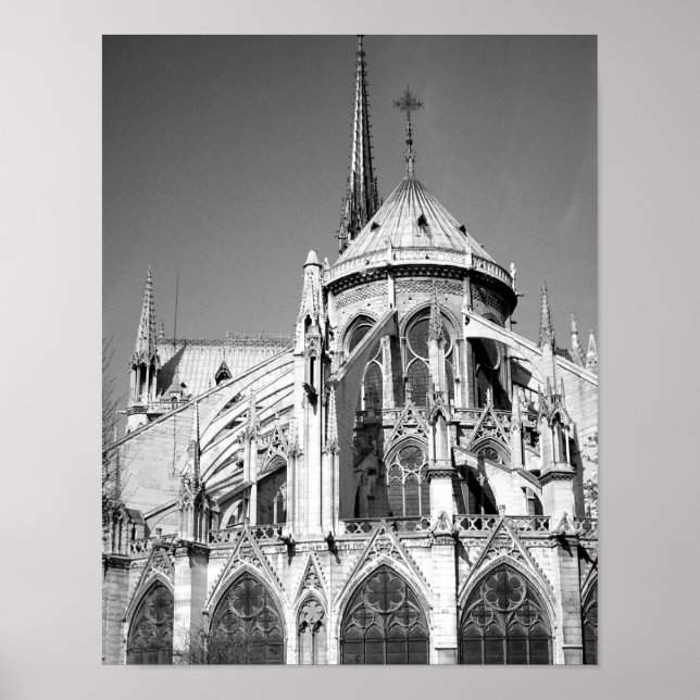 Poster Notre Dame, Paris (Devant)