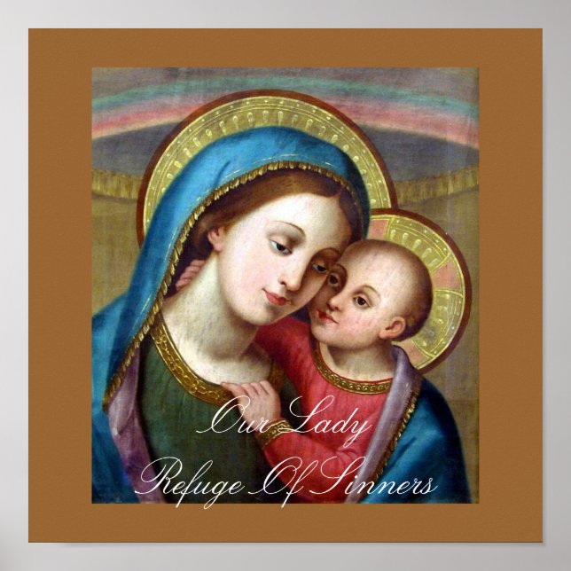 POSTER NOTRE DAME RÉFUGE DES CHANTEURS (Devant)