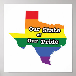 Poster Notre État de notre fierté  Texas