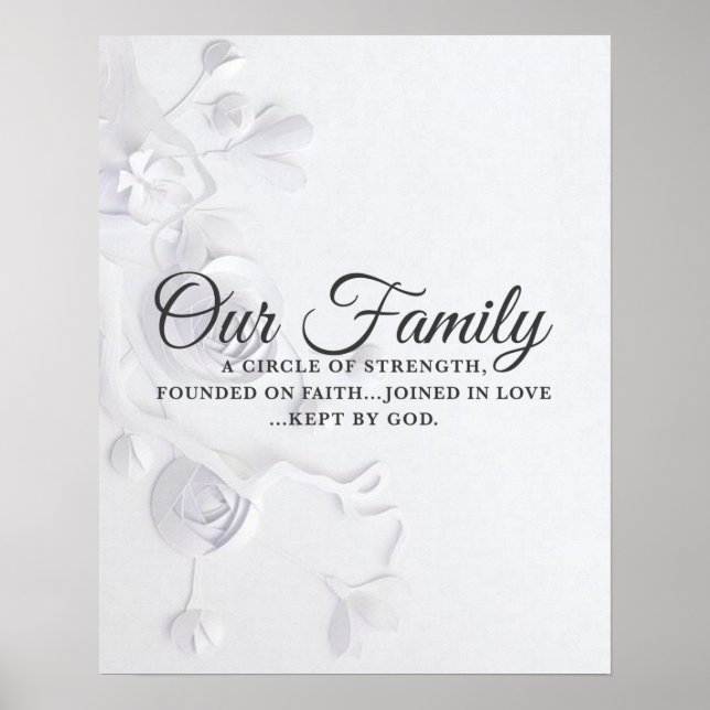 Poster Notre famille (Devant)