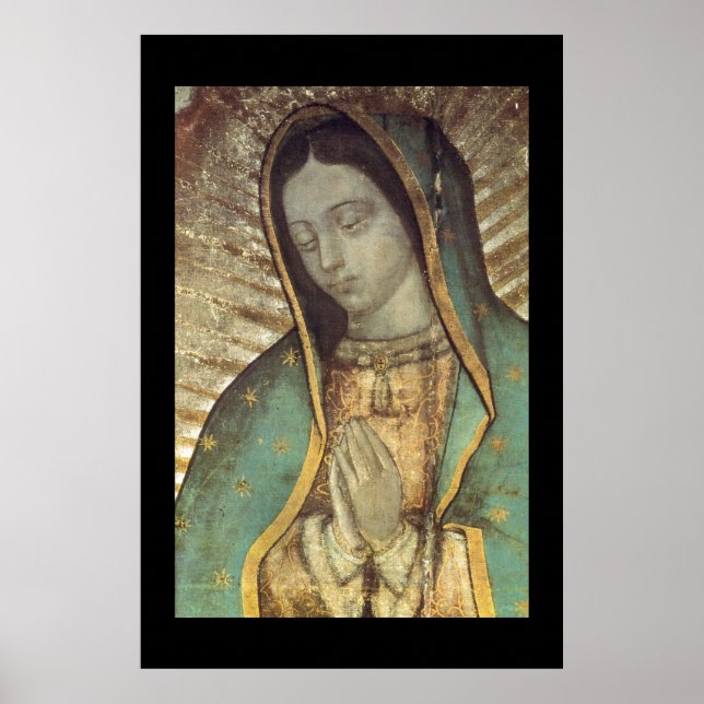POSTER NOTRE MÈRE BÉNÉFICIÉE DE GUADALUPE (Devant)