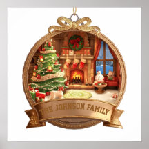 Notre Ornement de Noël Magique en Famille