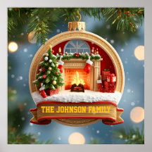Notre Ornement Magique de Noël en Famille