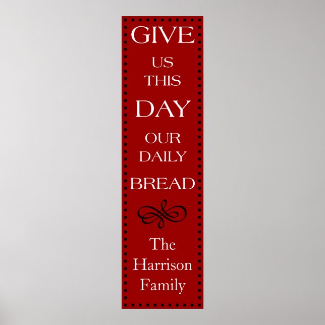 Poster Notre pain quotidien (Devant)