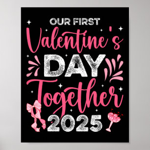 Poster Notre premier jour de la Saint-Valentin ensemble 2
