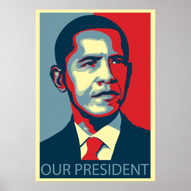 Poster Notre président (Devant)