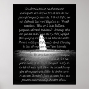 Poster Notre profonde peur