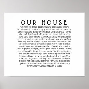 Poster NOTRE soumission MAISON Imprimer