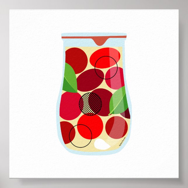 Poster Nourriture de canne - Tomates (Devant)