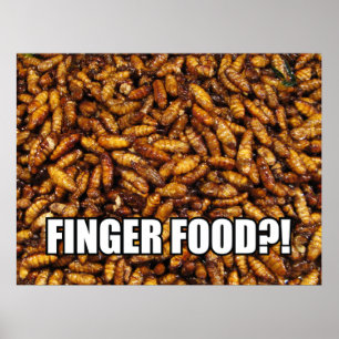 POSTER NOURRITURE DOIGT ? ! MEME