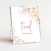 Nourriture pour Baby Shower Wildflower Baby en Fle