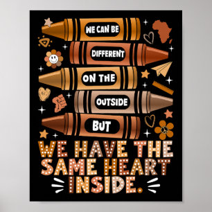 Poster Nous Avons Le Même Cœur Mois de l'Histoire des Noi