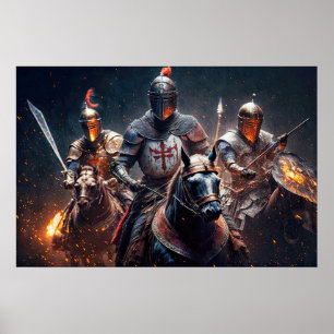 Poster Nous Circulons Après Minuit Illustration