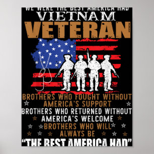 Poster Nous Étions Les Meilleurs États-Unis À Avoir Le Vi