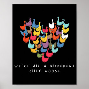 Poster Nous étions tous un cœur de goose différent et rid