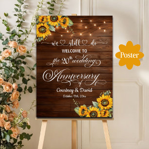 Poster Nous Faisons Encore 20ème Anniversaire Mariage Lum