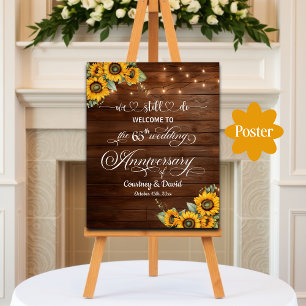Poster Nous Faisons Encore 65ème Anniversaire De Mariage