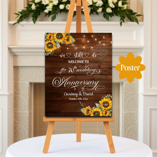 Poster Nous Faisons Encore 70ème Anniversaire Mariage Lum