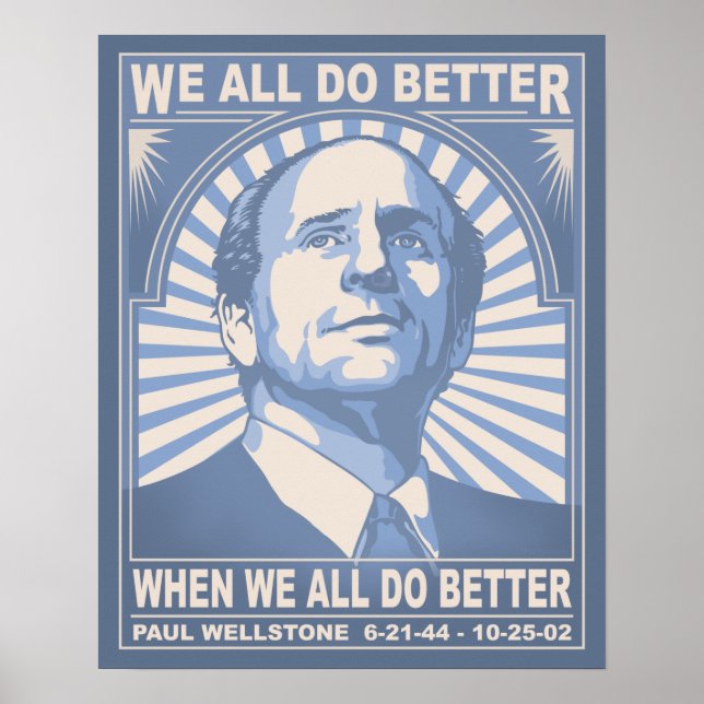 Poster Nous faisons tous mieux - Wellstone (Devant)