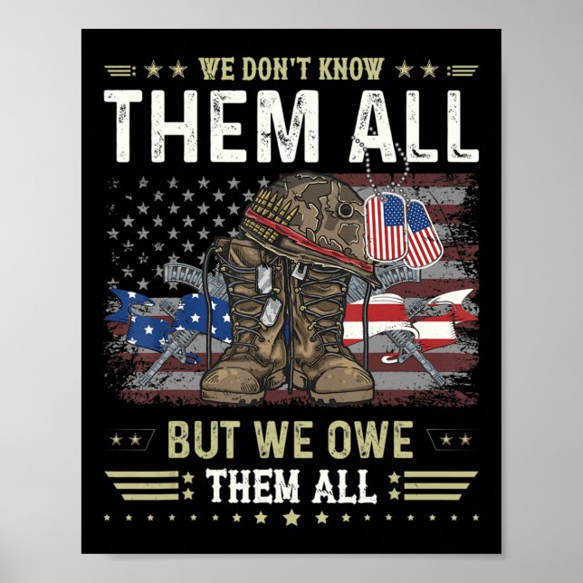 Poster Nous Leur Devons Tous Le Mémorial Partiotique De L (Devant)