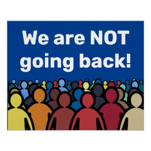 Poster Nous ne retournons pas