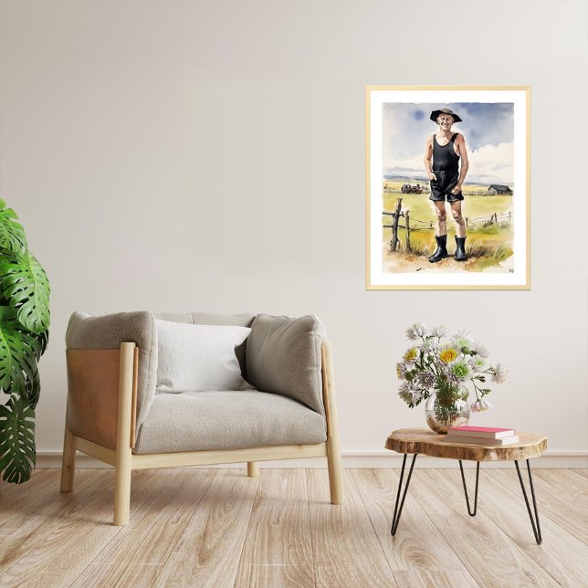 Poster Nous ne savons pas à quel point nous avons de la c (We Don't Know How Lucky We Are.
Artist: Roger Smith)