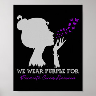 Poster Nous Portons Le Violet Pour Le Régime De Sensibili