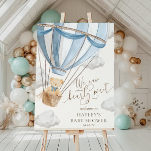 Poster Nous pouvons attendre le Baby shower