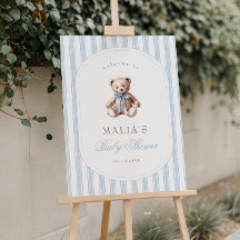Nous pouvons attendre un Baby shower élégant accue
