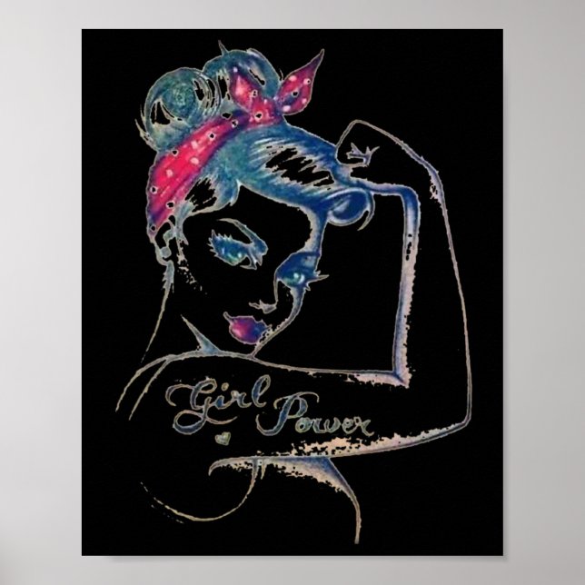 Poster Nous Pouvons Le Guérir Rosie Riveter Cancer Du Sei (Devant)