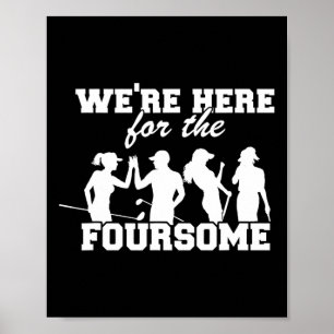 Poster Nous sommes là pour le quatuor humour sarcastique