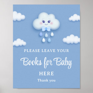 Poster Nous sommes sur le nuage neuf livres de nuage mign
