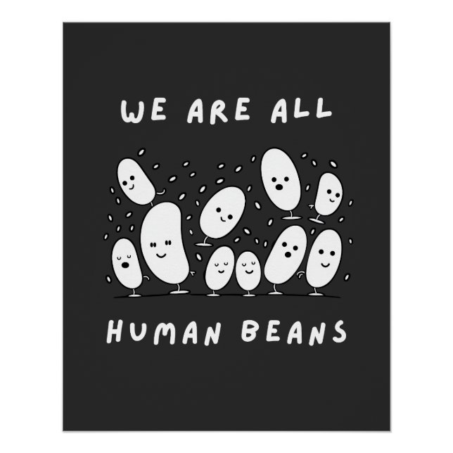 Poster Nous sommes tous des haricots humains (Devant)