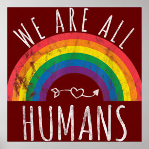 Poster Nous sommes tous des humains