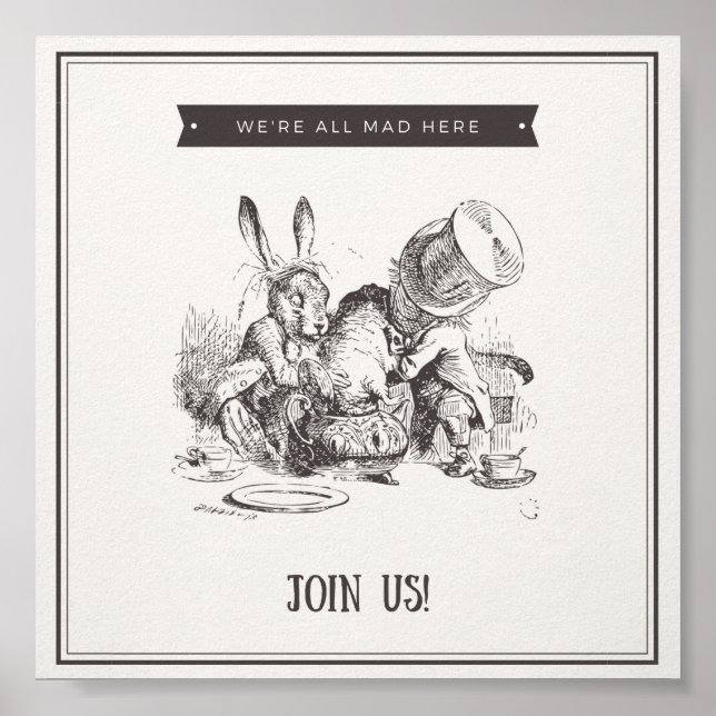 Poster Nous sommes tous fous ici (Devant)