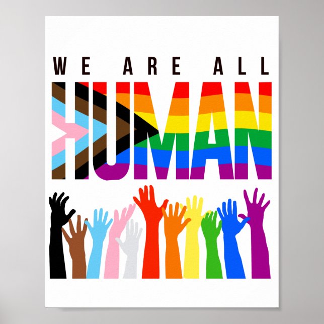 Poster Nous sommes tous humains (Devant)