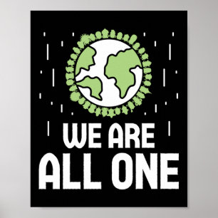 Poster Nous Sommes Tous Une Protection De l'environnement
