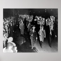 Nous Voulons De La Bière ! Manifestation contre l'