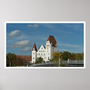 Poster Nouveau Château, Bavière, Allemagne