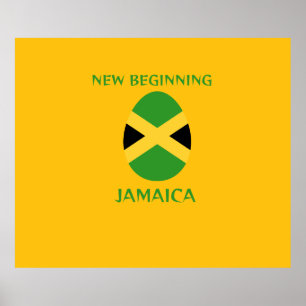 Poster nouveau début Jamaïque