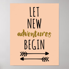 Poster Nouveau devis pour les aventures