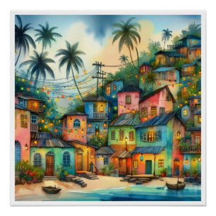 Poster NOUVEAU HAÏTI UNIQUE, Aruba, Antigua