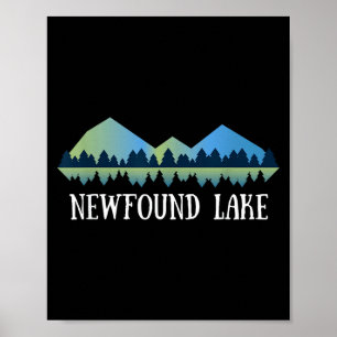 Poster Nouveau Hampshire Newfound Lake Nh _1 