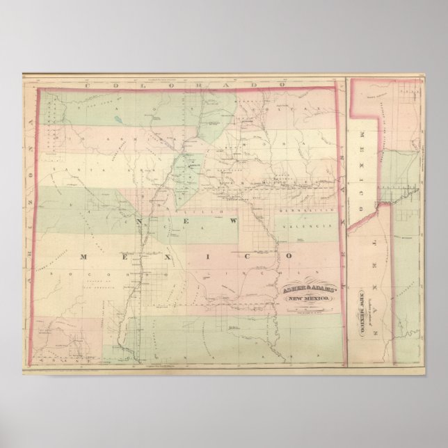Poster Nouveau-Mexique 3 (Devant)