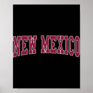 Poster Nouveau-Mexique - Conception Rétro - Clic