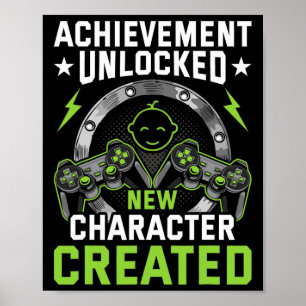 Poster Nouveau personnage débloqué Création de vidéaste 1